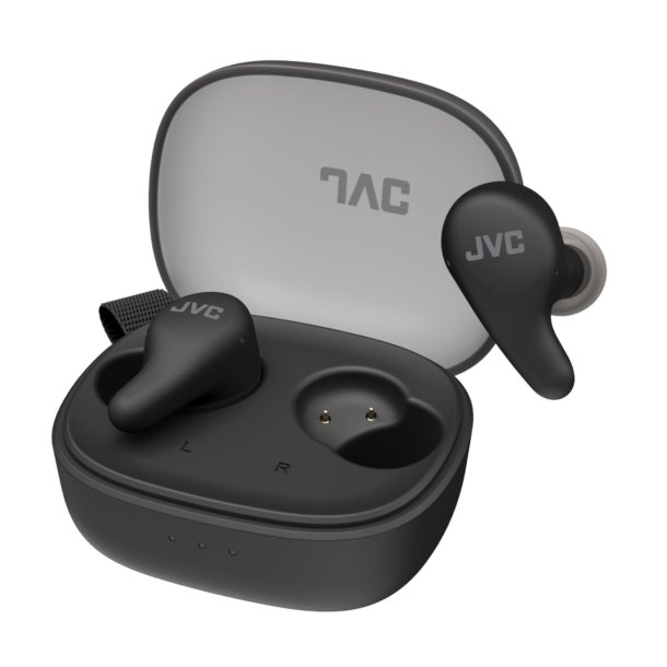 JVC HA-A23T Noise Cancelling Ear Buds - sort