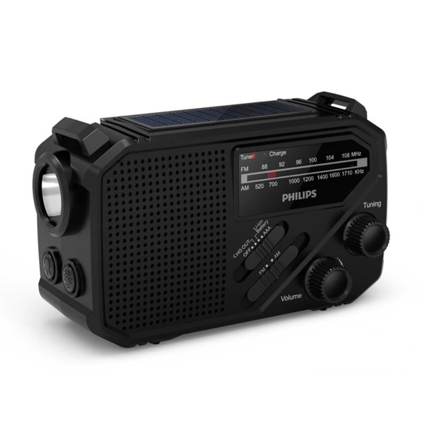 Philips TAR1609/00 Brbar radio med lommelygte