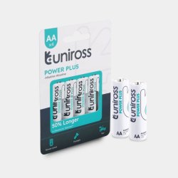 UNIROSS Batteripakke - Gratis borddisplay v. kb af 2 pakker