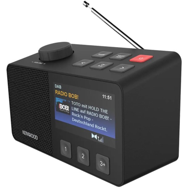 Kenwood CR-M70DAB-B DAB+/FM radio m/easy mode - sort