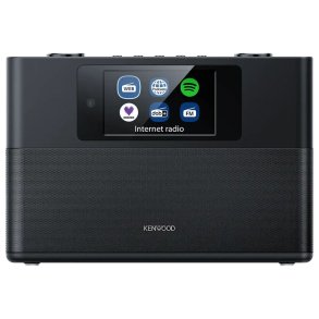 Kenwood CR-ST200S-B Smart Compact Radio - sort