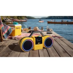 Philips TAMS60 - The Roller Boombox - gul