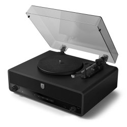 Philips TAV3000B - The Stevie Retro BT Pladespiller - sort