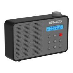 Kenwood CR-M25DAB-H Portable DAB+ radio m/ Bluetooth og indbygget batteri - gr�