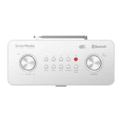 Kenwood CR-ST200S-W Smart Compact Radio - hvid