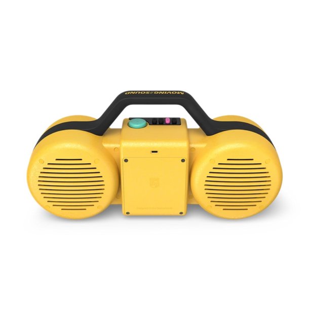 Philips TAMS60 - The Roller Boombox - gul