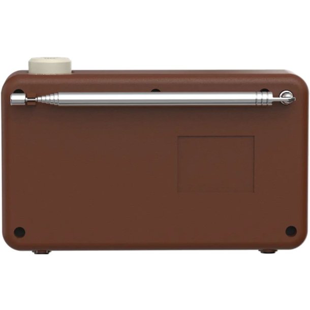 Kenwood CR-M25DAB-T Portable DAB+ radio m/ Bluetooth og indbygget batteri - mocca