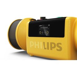 Philips TAMS80 - The Tube Boombox - gul