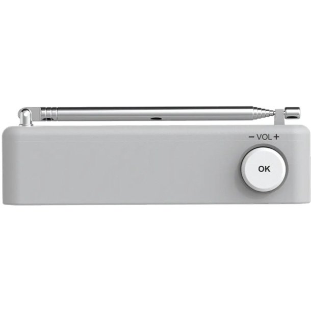Kenwood CR-M25DAB-W Portable DAB+ radio m/ Bluetooth og indbygget batteri - hvid