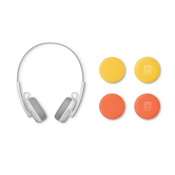 Philips TAH2000WT Retro tr�dl�se on-ear hovedtlf. Hvid