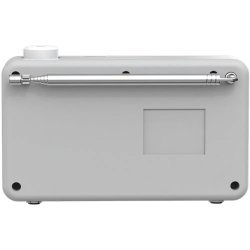 Kenwood CR-M25DAB-W Portable DAB+ radio m/ Bluetooth og indbygget batteri - hvid