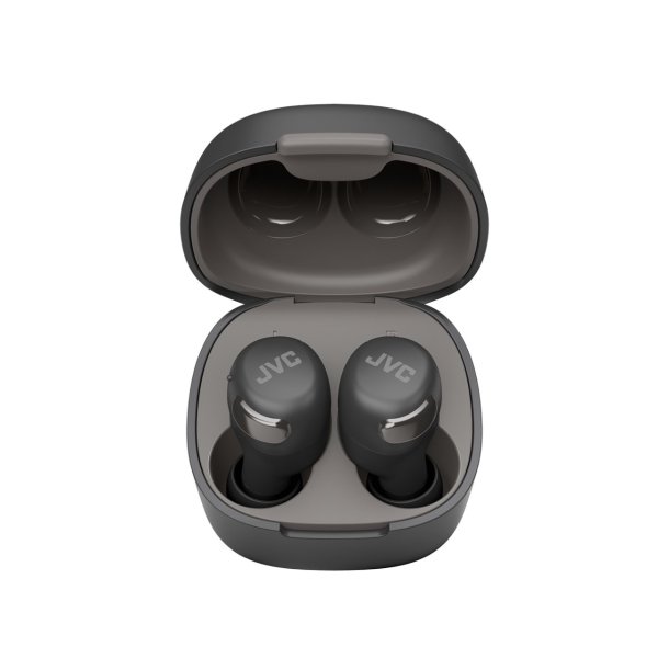 JVC HA-A30T2 Active Noise Cancelling Ear Buds - sort