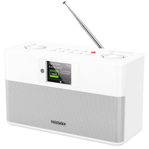 Kenwood KCR-ST85DAB-W DAB+ Radio hvid