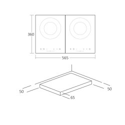 Scandomestic HOI57T kogeplade