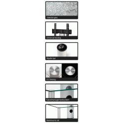 NEO 270 B-BLK TV Bord - SORT