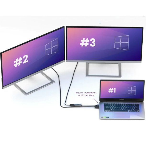 Marmitek USB-C til DisplayPort adapter