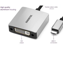 Marmitek USB-C til DVI adapter