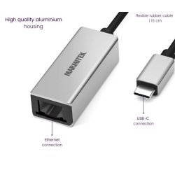 Marmitek USB-C til Ethernet adapter