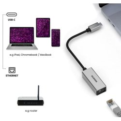Marmitek USB-C til Ethernet adapter