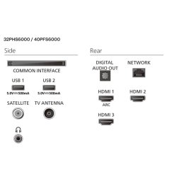 Philips 32PHS6000/12 Smart TV 