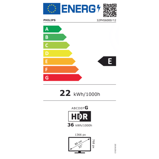 Philips 32PHS6000/12 Smart TV 