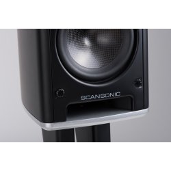 Scansonic HD Speaker stand Black Twin hjttalerstand - SORT