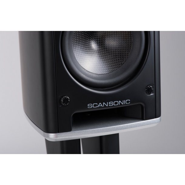 Scansonic HD Speaker stand Black Twin hjttalerstand - SORT