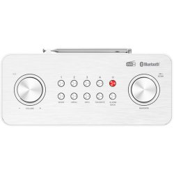 Kenwood KCR-ST85DAB-W DAB+ Radio hvid