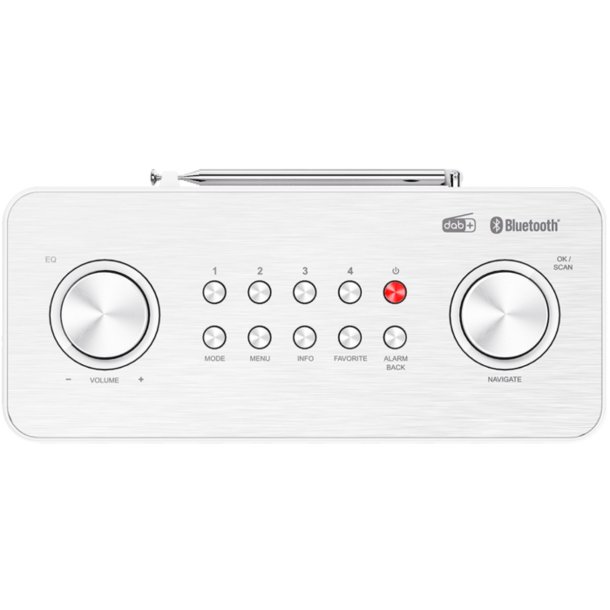 Kenwood KCR-ST85DAB-W DAB+ Radio hvid