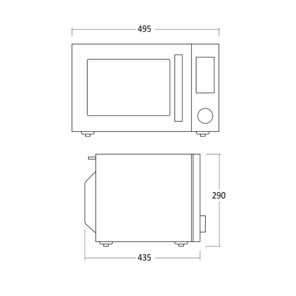 Scandomestic MWC26B mikrob�lgeovn