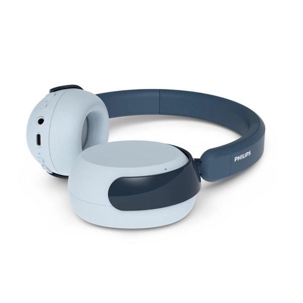 Philips TAK5500RT Tr�dl�se over-ear hovedtlf. til b�rn m/ANC - bl�