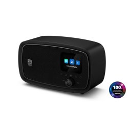 Philips TAV2500C Retro Transpotabel Radio - The Janet XL sort