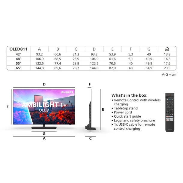 Philips 48OLED811/12 - OLED TV