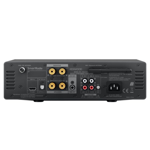 Kenwood KSA-DX1B Smart Streaming Amplifier all-In-One - sort