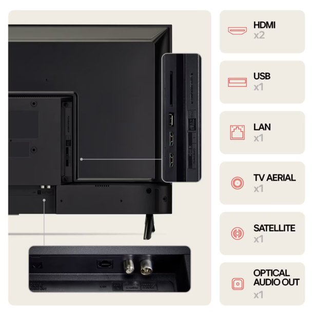 LG 32LR60006LA 32" Smart TV