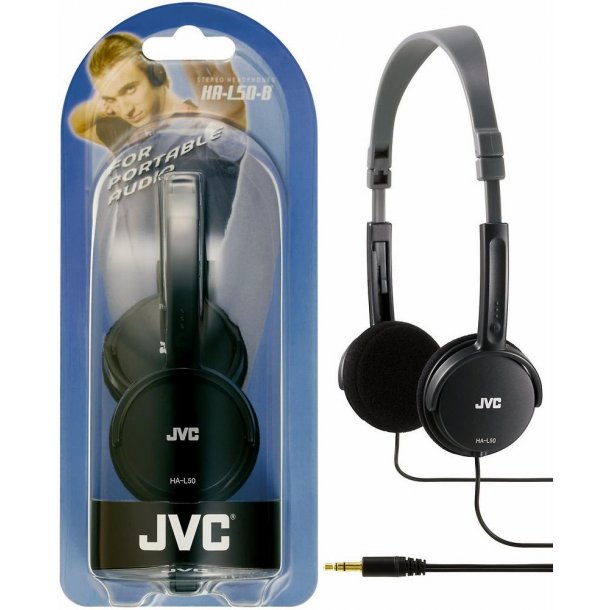 JVC HA-L50-B letvgts hovedtelefon