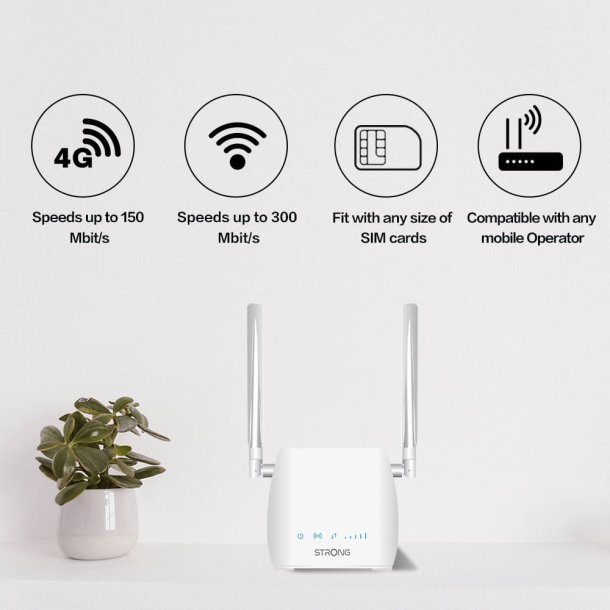 Strong 4GROUTER300M 4G LTE router Mini