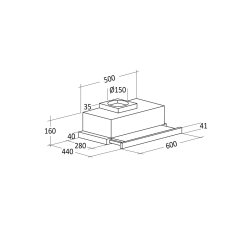 Scandomestic KHP60300A emh�tte
