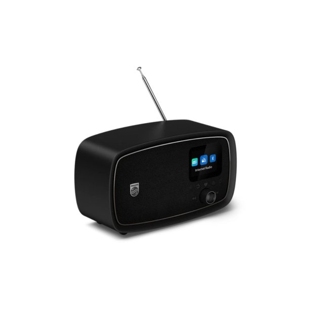 Philips TAV2500C Retro Transpotabel Radio - The Janet XL sort