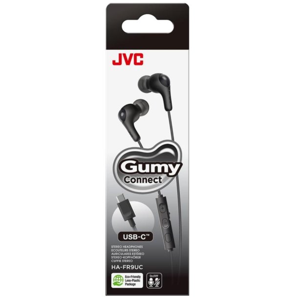 JVC HA-FR9UC In-ear hovedtlf. USB-C - sort