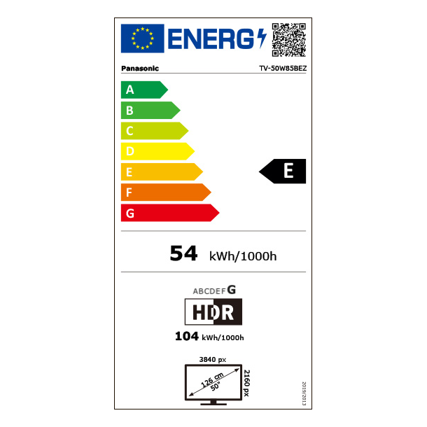 Panasonic TV-50W85BEZ 50" QLED TV