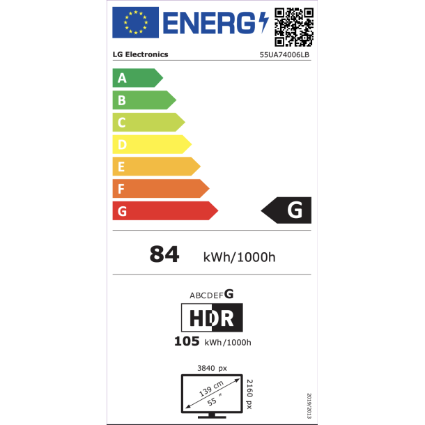 LG 55UA74006LB UHD 4K TV