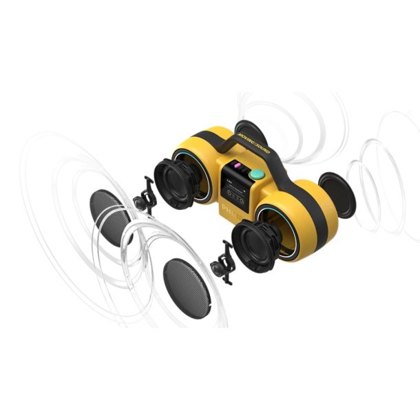 Philips TAMS60 - The Roller Boombox - gul
