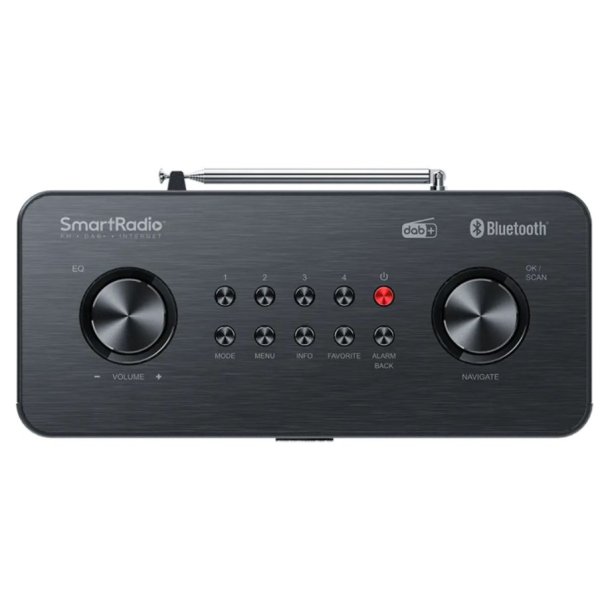 Kenwood CR-ST200S-B Smart Compact Radio - sort