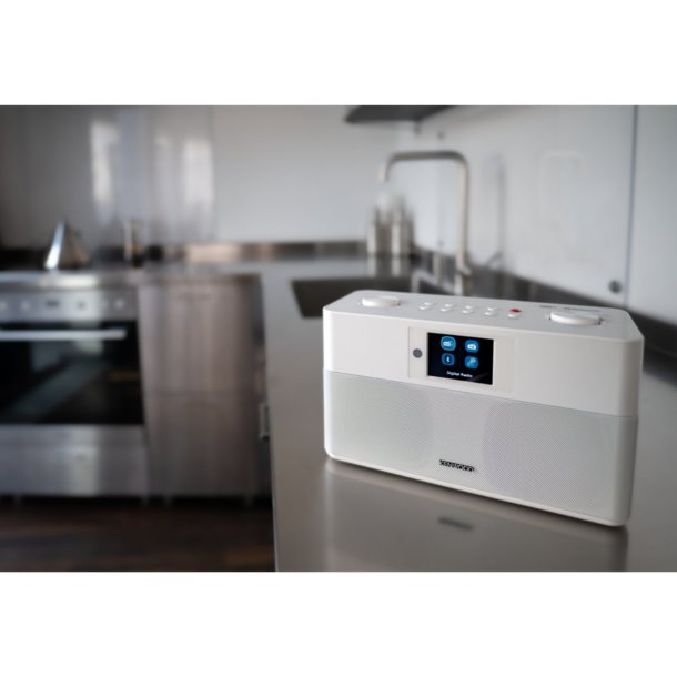 Kenwood KCR-ST85DAB-W DAB+ Radio hvid