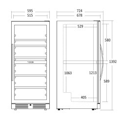 Scandomestic SV 104 X vink�leskab