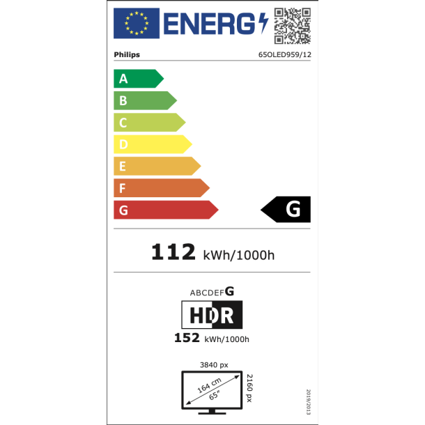 Philips 65OLED959/12 - 65" OLED TV