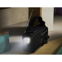 Philips TAR1609/00 Brbar radio med lommelygte