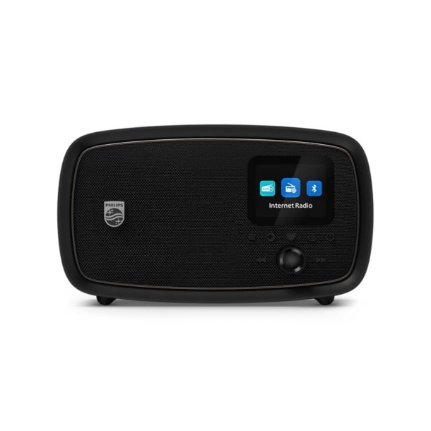 Philips TAV2500C Retro Transpotabel Radio - The Janet XL sort