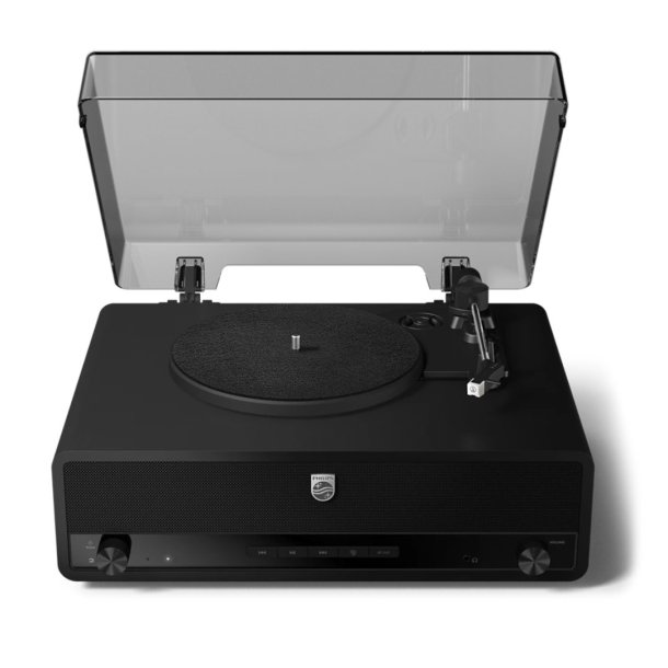 Philips TAV3000B - The Stevie Retro BT Pladespiller - sort